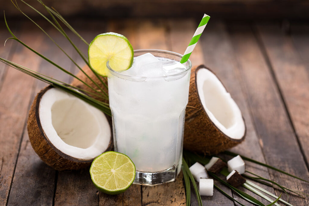 Coconut water contains which hormone, Coconut water contains which vitamin, Coconut water contains which acid, Coconut water contains, Coconut, Coconut Water Benefits,